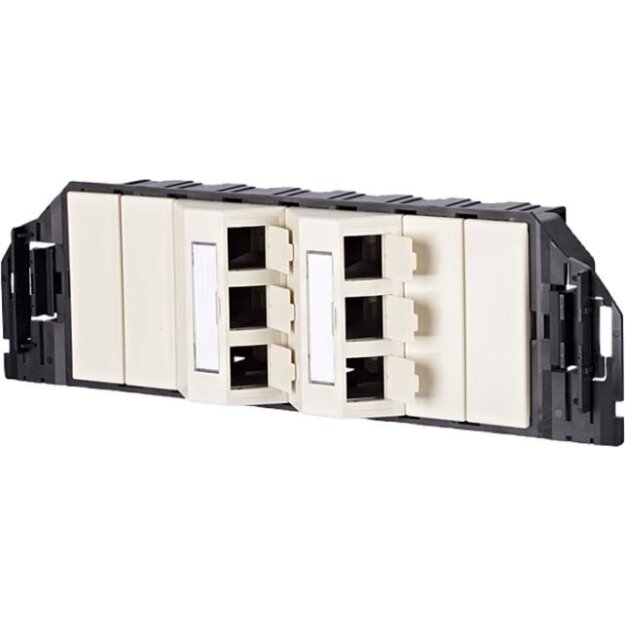 BTR NETCOM Anschlussdose E-DAT 6x8(8) GB3 pws