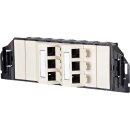 BTR NETCOM Anschlussdose E-DAT 6x8(8) GB3 pws