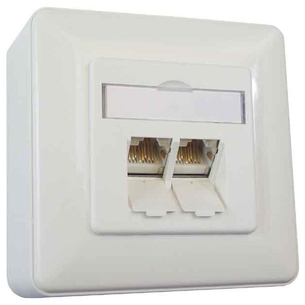BTR NETCOM Anschlußdose E-DATC6 8/8(8)APrws