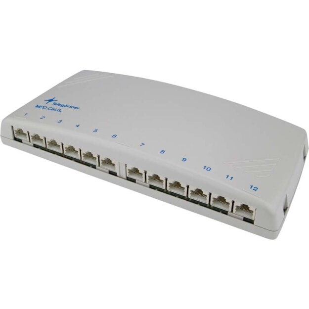 Telegärtner Mini-Verteiler Cat6A J02022A0052