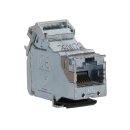 Rutenbeck 10GB-Universalmodul (RJ45-Modul) geschirmt für Keystone-Modulausschnitte UM-Cat.6A iso 10G