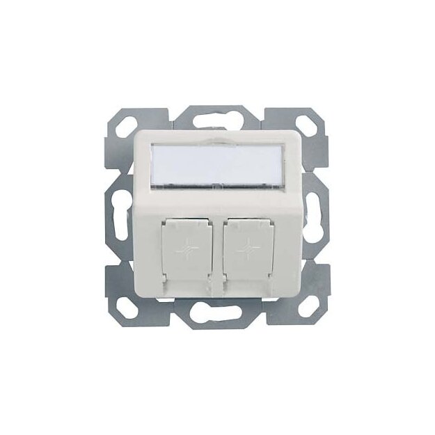 Telegärtner Modul-Aufnahme 2fach H02010A0083