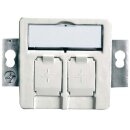 Telegärtner Modul-Aufnahme 2fach H02010A0081