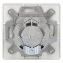 Rutenbeck Cat.6A iso-Anschlussdose geschirmt 2-fach Unterputz Reinweiß UAE-Cat.6A iso-8/8 Up rw