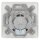 Rutenbeck Cat.6A iso-Anschlussdose geschirmt 2-fach Unterputz Reinweiß UAE-Cat.6A iso-8/8 Up rw