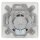 Rutenbeck Cat.6A iso-Doppeldatendose geschirmt 2-fach Unterputz Reinweiß UAE-Cat.6A iso-8/8 Up rw