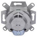 Rutenbeck UAE - Cat. 6A Unterputz-Netzwerk-Dose / Iso Anschlussdose LAN 136104070, 2-fach RJ45, 10 Gbit/s, geschirmt. iso-8/8 Up0