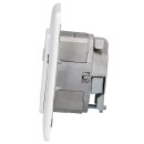 Rutenbeck Cat.6A iso-Netzwerkdose geschirmt 1-fach Unterputz Reinweiß UAE-Cat.6A iso-8 Up rw