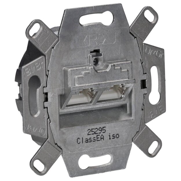 Rutenbeck ClassEA iso-Anschlussdose geschirmt 2-fach Unterputz UAE-ClassEA iso-8/8 Up 0