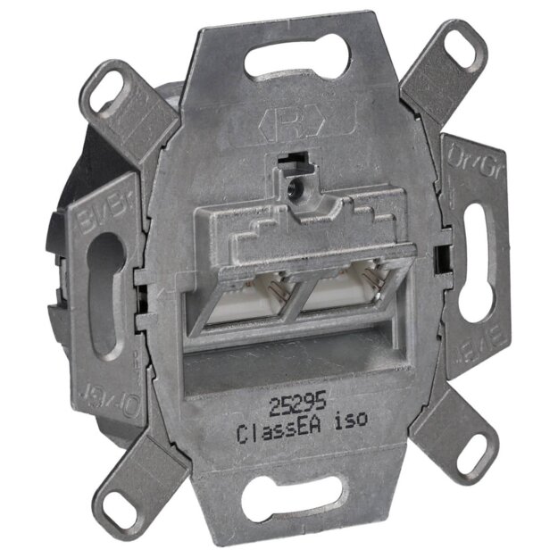 Rutenbeck ClassEA iso-Doppeldatendose geschirmt 2-fach Unterputz UAE-ClassEA iso-8/8 Up 0