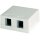 Telegärtner Modul-Aufnahme 2-fach H02000B0065