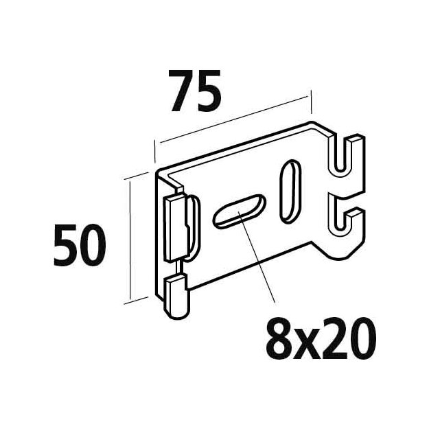 Legrand CM586068 Ausleger CM 50 0 1kN V2A
