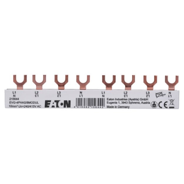 eaton Euro-Vario-Sammelschiene EVG-4PHAS/8MODUL 215644 (1er)