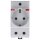 ABB M1175 SCHUKO-Steckdose 2CSM210000R0721