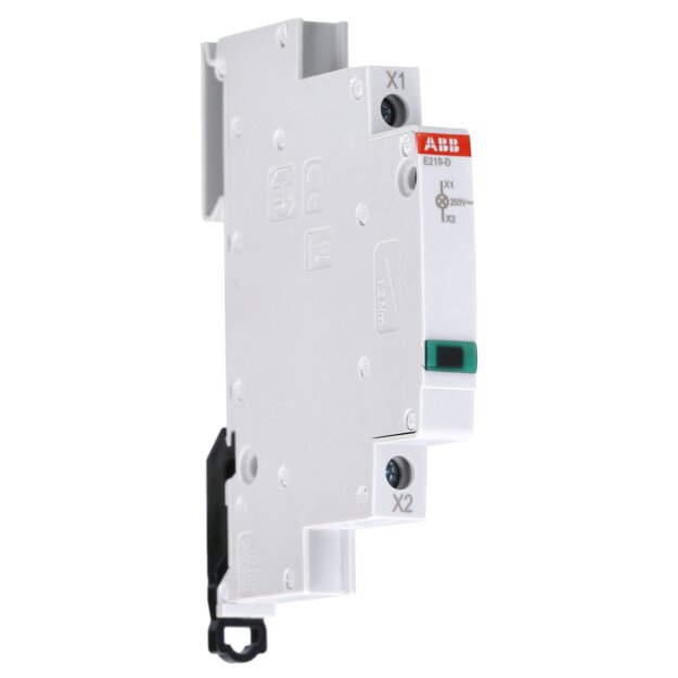 ABB E219-D Leuchtmelder 16 A, 115 - 230 V, 1LED, grün, Mod. Breite: 0.5 2CCA703402R0001