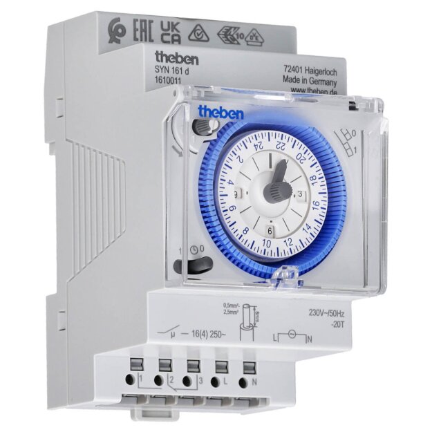 Theben 1610011 Schaltuhr SYN 161 d