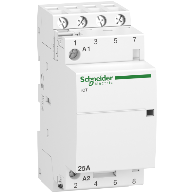 Schneider Electric A9C20834 Installationsschütz iCT 25A 4S 220/240V 50Hz