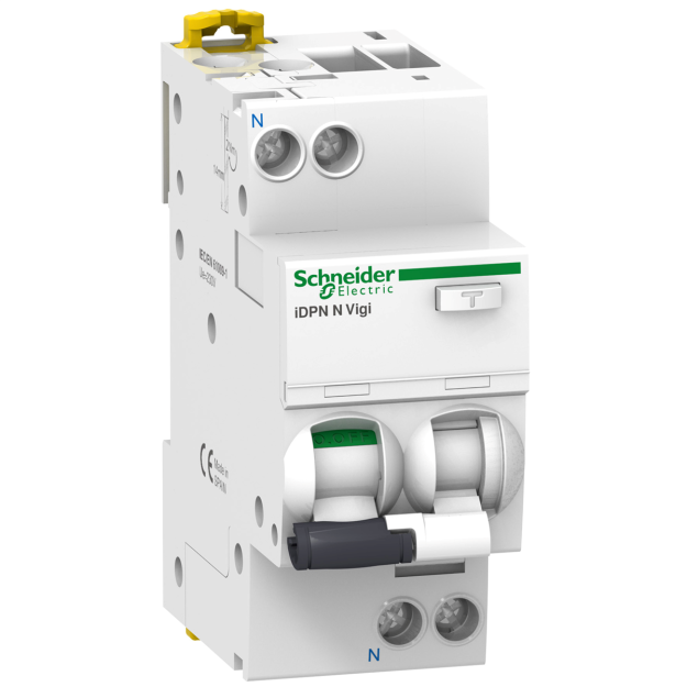 Schneider Electric A9D56616 FI/LS-Schalter iDPN N Vigi 1P+N 16A B-Charakteristik 30mA Typ A 6kA