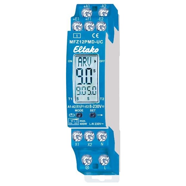 Eltako Multifunktions-Zeitrelais MFZ12PMD-UC (1er)