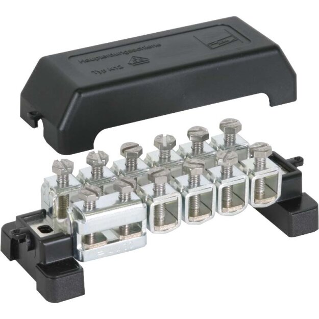 Dehn 563201 Potentialausgleichschiene  K 12 m. Abdeckhaube UV-beständig