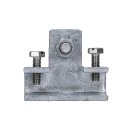 Dehn 372210 Anschlussklemme waagrecht St/tZn für Profile 3-18mm mit Klemmbock AK 6.10 KB W KBF3 18 STTZN