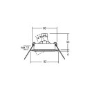 Brumberg 2169.07 Einbaustrahler GX 5,3 max. 13 W LED...