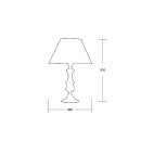 Brumberg 820535 Tischleuchte ARANDA Gold