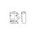 ESYLUX ER10018923 Schaltrelais für PECTOR K 9 V PECTOR K 9 V Lithium und PECTOR K 230 V ~ potenzialfreier Wechsel PECTOR K RELAY