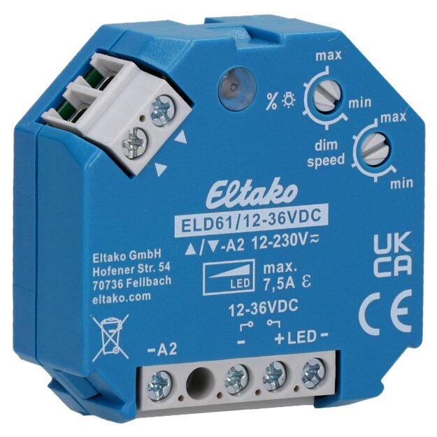 Eltako LED-Dimmschalter ELD61/12-36V DC (1er)