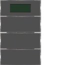 Berker 75663775 Tastsensor 3-fach mit RTR Display K.1...