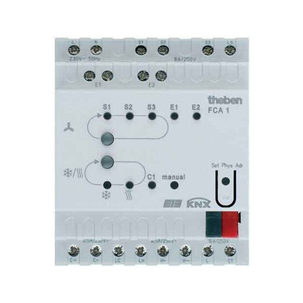Theben 4920200 Schaltaktor FCA 1 EIB/KNX FCA 1 EIB/KNX