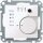 Merten 616725 KNX Raumtemperaturregler UP/PI mit Tasterschnittstelle 4-fach Aktivweiß glänzend System M