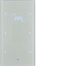 Berker 75642034 Glas-Sensor 2-fach mit Temperaturregler...
