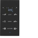 Berker 75643135 Glas-Sensor 3-fach mit Temperaturregler...