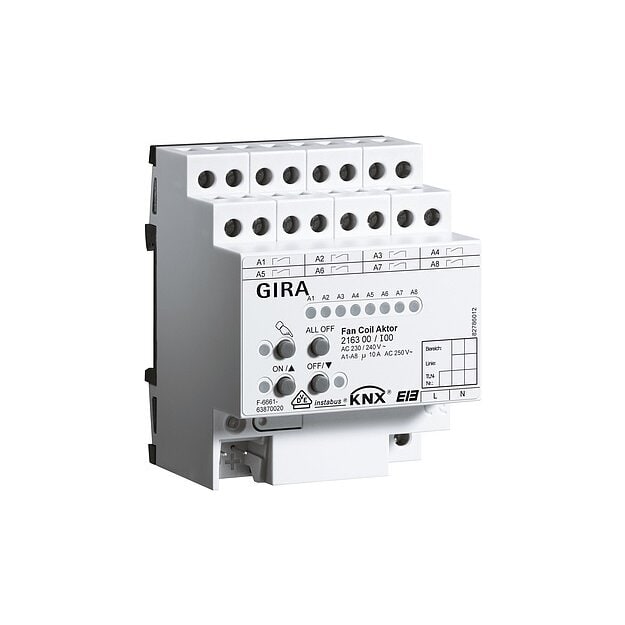 Gira 216300 Fan Coil Aktor KNX REG