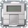 Merten MEG6212-0460 Taster 2-fach plus mit Raumtemperaturregler Aluminium System M