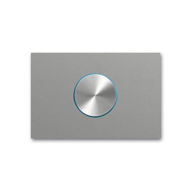 Busch-Jaeger 6341-866-101 Drehbedienelement 1-fach Busch-priOn® (Edelstahl) Edelstahl 2CKA006310A0110