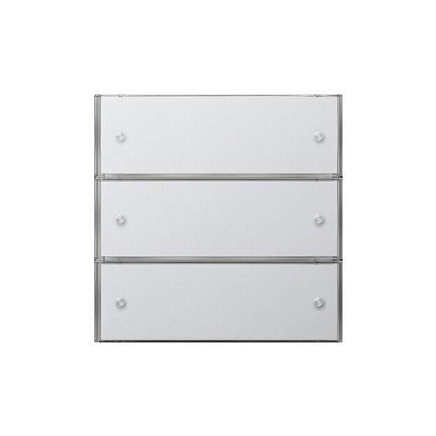 Gira 2033112 KNX Tastsensor3 Komfort 3-fach Flächenschalter Reinweiß