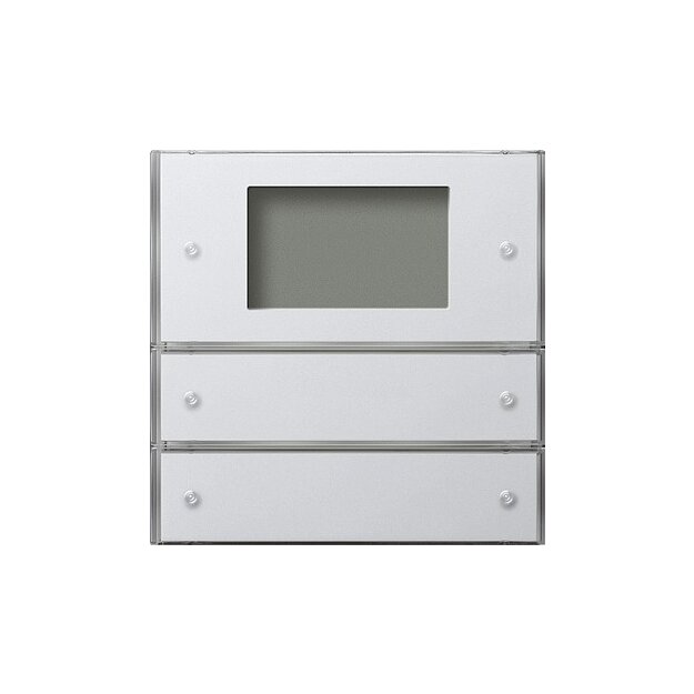 Gira 2042112 KNX Tastsensor3 Plus 2-fach Flächenschalter Reinweiß