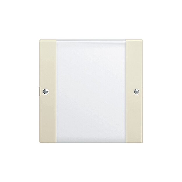Gira 213101 Wippenset 1-fach Beschriftungsfeld System 55 Klar/Cremeweiß