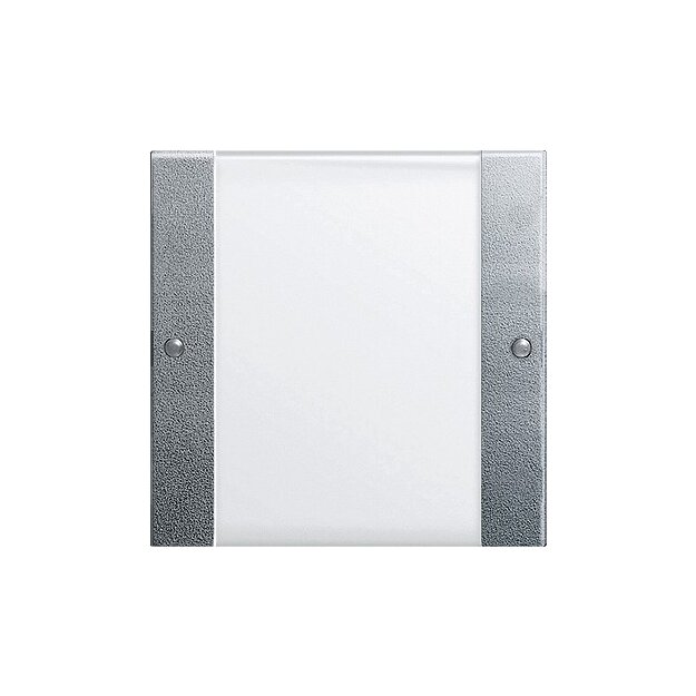 Gira 213126 Wippenset 1-fach Beschriftungsfeld System 55 Klar/Farbe Alu
