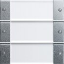 Gira 213326 Wippenset 3-fach Beschriftungsfeld System 55...