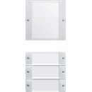 Gira 213403 Wippenset 4-fach (1+3) Beschriftungsfeld...
