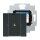 Busch-Jaeger 6125/01-81 Bedienelement 1-fach mit beiliegendem Busankoppler (Thermoplast) Anthrazit 2CKA006115A0179
