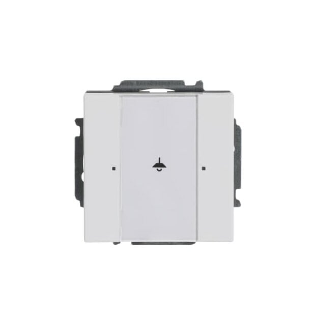 Busch-Jaeger 6125/01-84 Bedienelement 1-fach mit beiliegendem Busankoppler (Thermoplast) Studioweiß 2CKA006115A0182