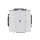 Busch-Jaeger 6125/01-84 Bedienelement 1-fach mit beiliegendem Busankoppler (Thermoplast) Studioweiß 2CKA006115A0182