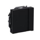 Busch-Jaeger 6125/01-885 Bedienelement 1-fach mit beiliegendem Busankoppler (Kunststoff (lackiert)) Schwarz Matt 2CKA006115A0191