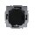 Busch-Jaeger 6125/01-885 Bedienelement 1-fach mit beiliegendem Busankoppler (Kunststoff (lackiert)) Schwarz Matt 2CKA006115A0191