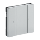 Busch-Jaeger 6125/02-83 Bedienelement, 1/2-fach Multifunktion/Farbkonzept (Kunststoff (lackiert)) Alusilber 2CKA006115A0195