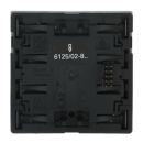 Busch-Jaeger 6125/02-83 Bedienelement, 1/2-fach Multifunktion/Farbkonzept (Kunststoff (lackiert)) Alusilber 2CKA006115A0195